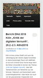 Mobile Screenshot of digihum.de